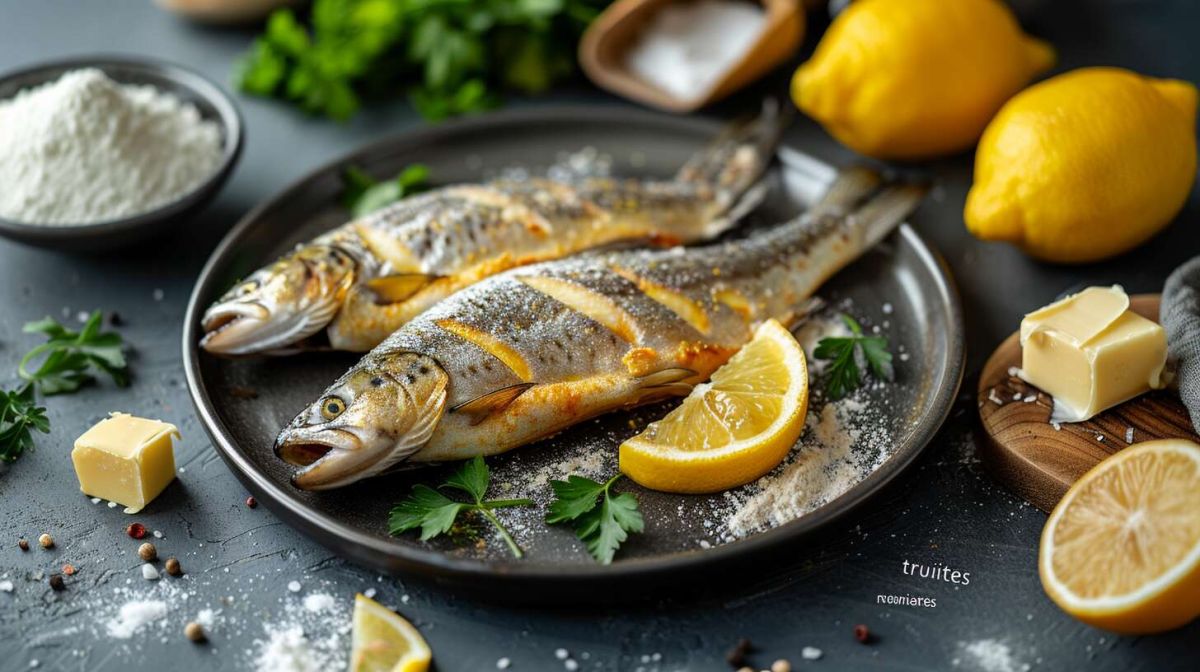 Savourez l'authenticité avec la truite meunière : un délice simple et raffiné
