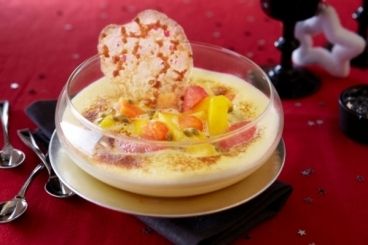 Un dessert exotique plein de fraîcheur