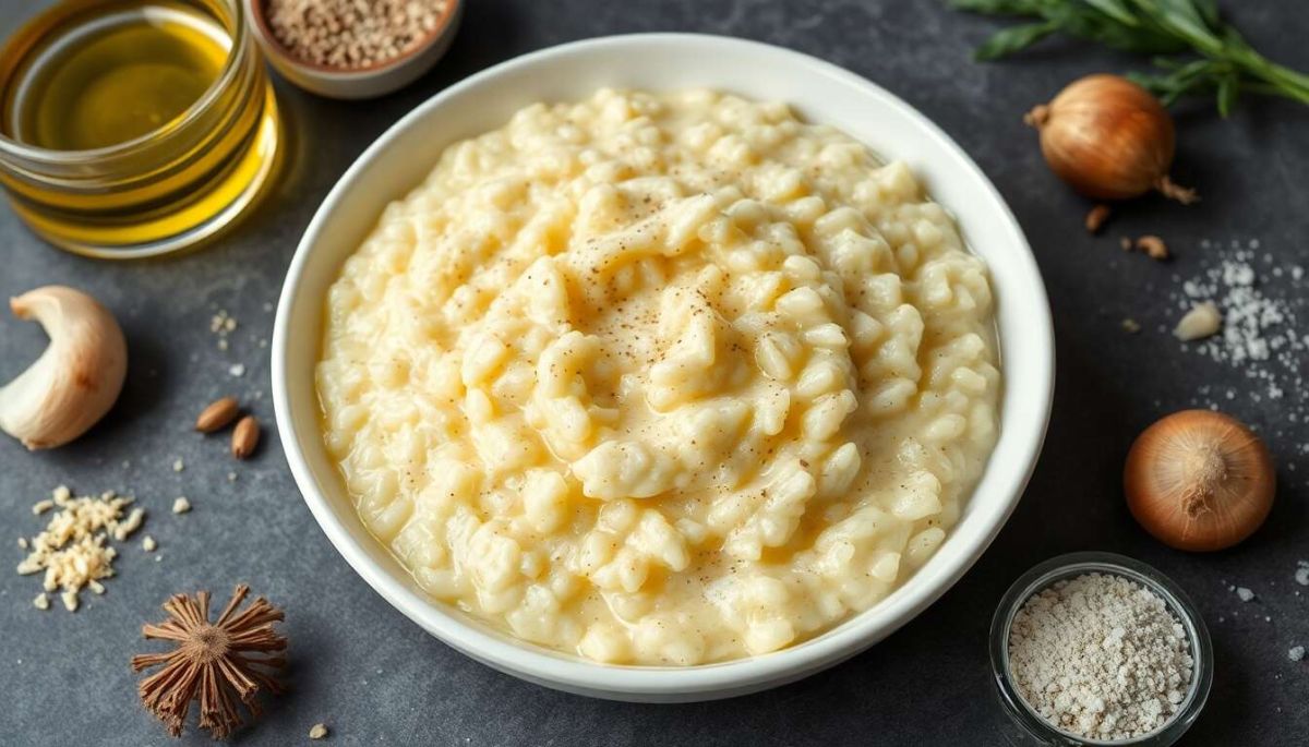 Un risotto crémeux sans parmesan : simple et délicieux