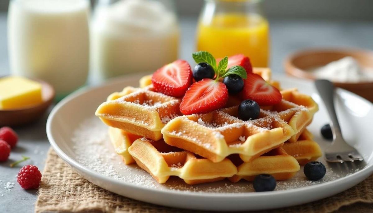 Savourez des gaufres croustillantes et légères : la recette incontournable