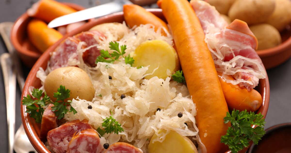 la choucroute réconfortante de julie andrieu : une recette à partager