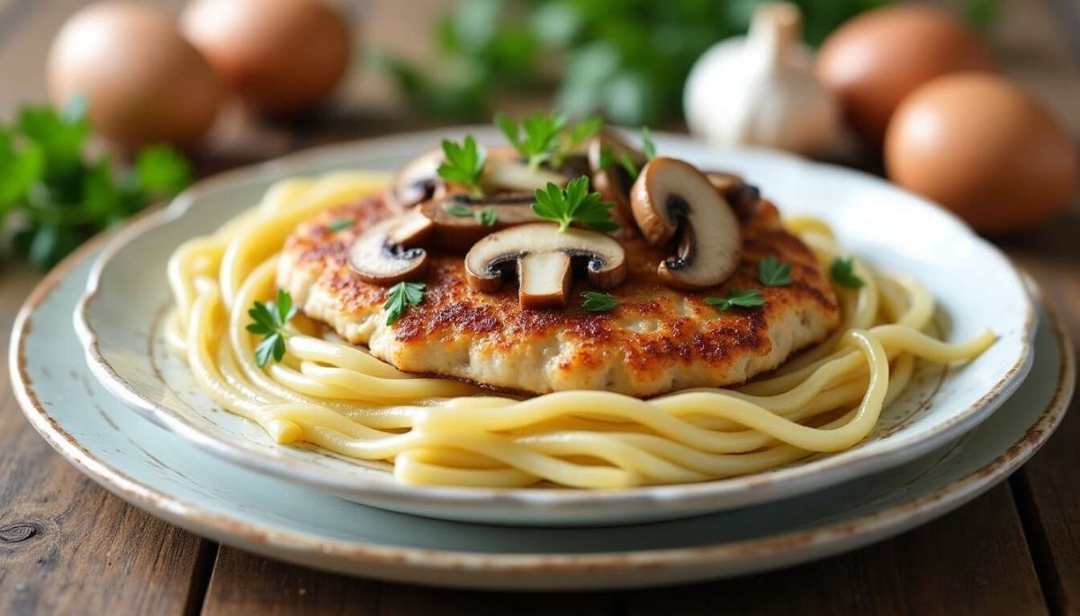 Savourez des escalopes de dinde légères aux champignons pour un dîner équilibré