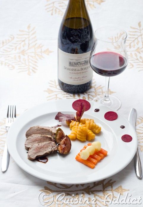 Quand Gigondas se met à table : un mariage parfait avec un filet de sanglier