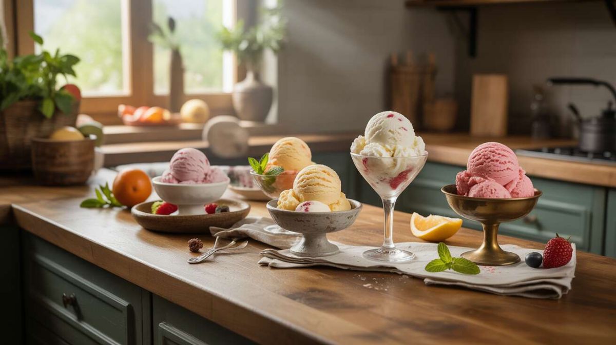 Préparez des glaces maison sans sorbetière : astuces et recettes irrésistibles