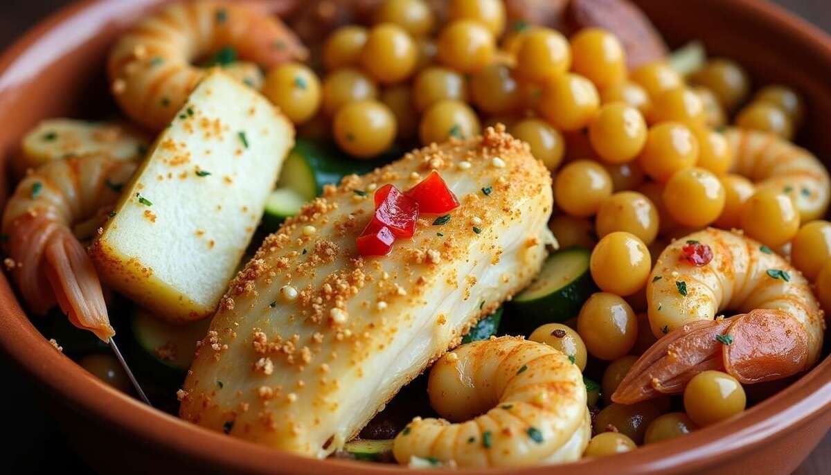 Recette de couscous de la mer