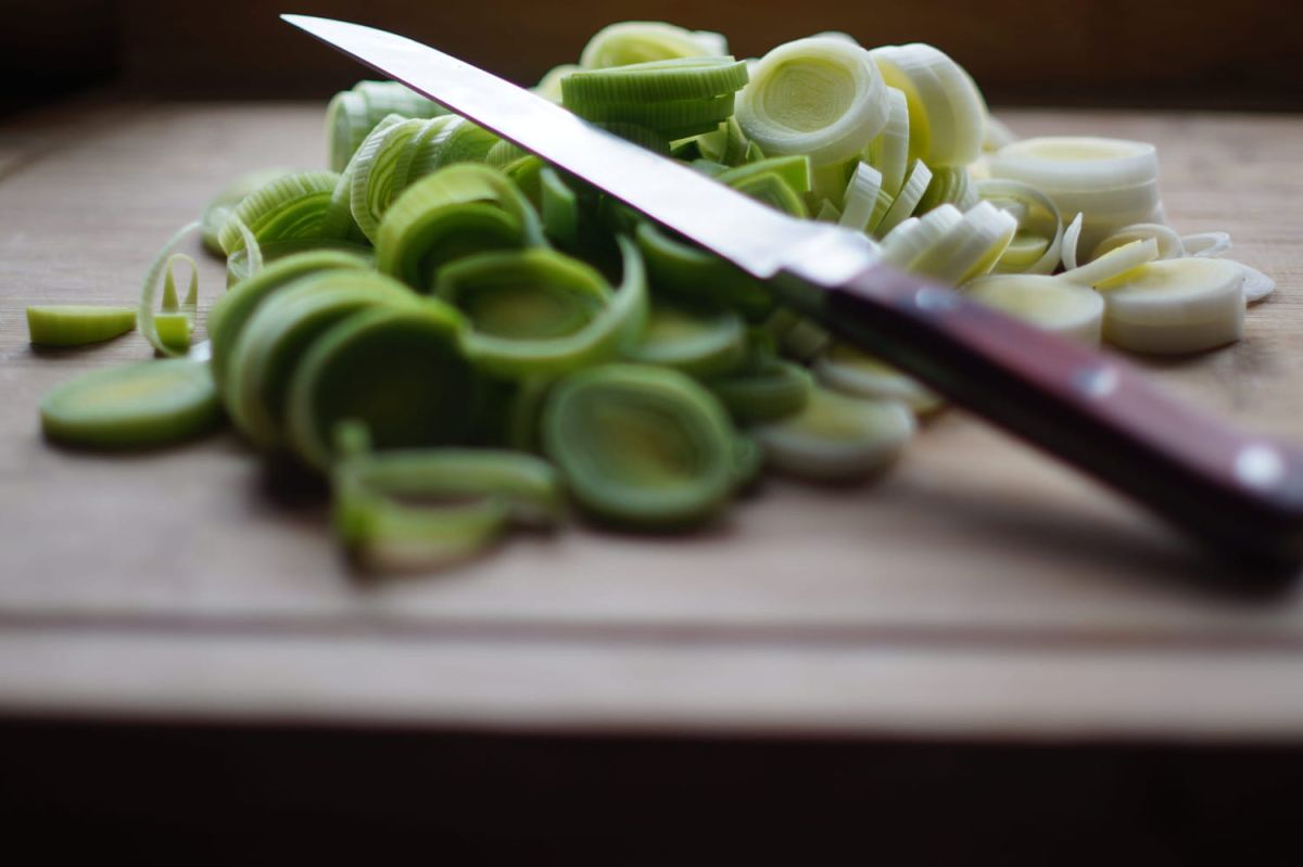 Les secrets pour bien couper un poireau