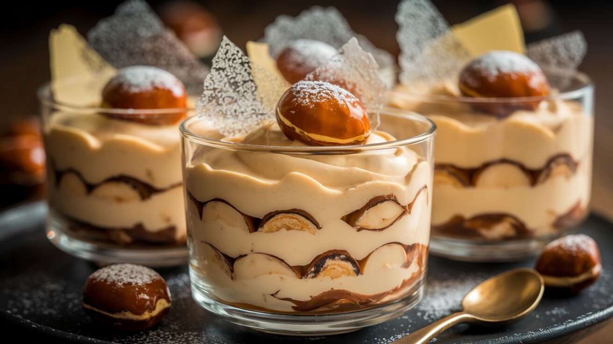 Un dessert léger au fromage blanc et marrons pour sublimer vos repas