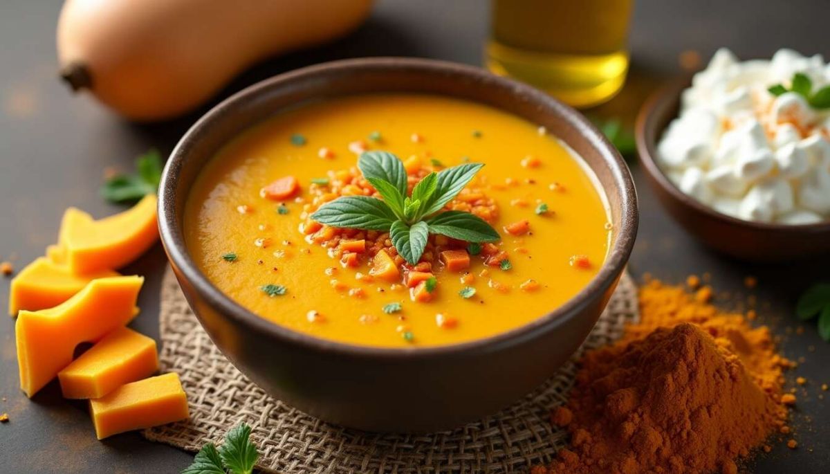 recette de soupe de butternut rapide : savourez la simplicité