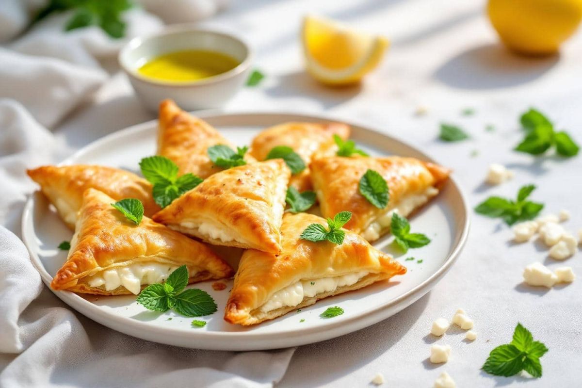 Feta au four : une invitation à la fraîcheur croustillante