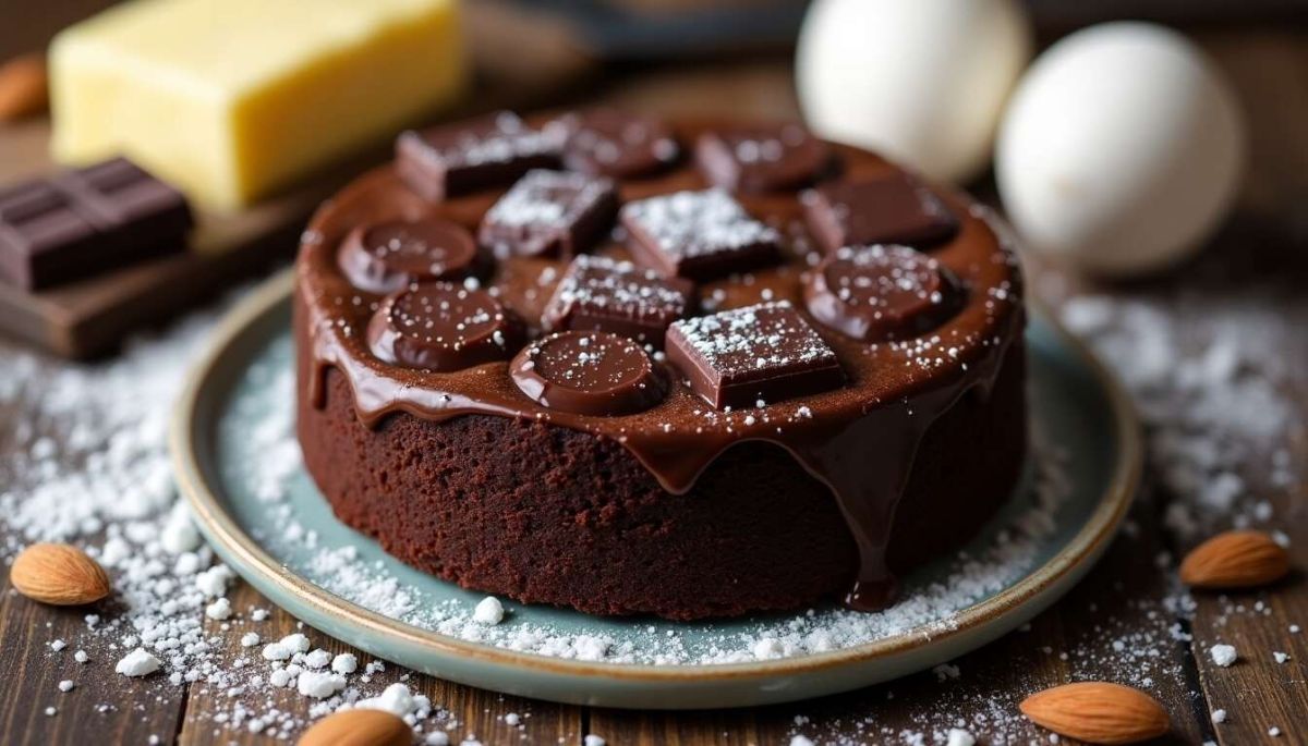 Un gâteau fondant sans farine : prêt en 15 minutes