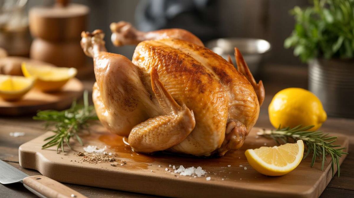 La technique secrète pour un poulet rôti tendre et savoureux