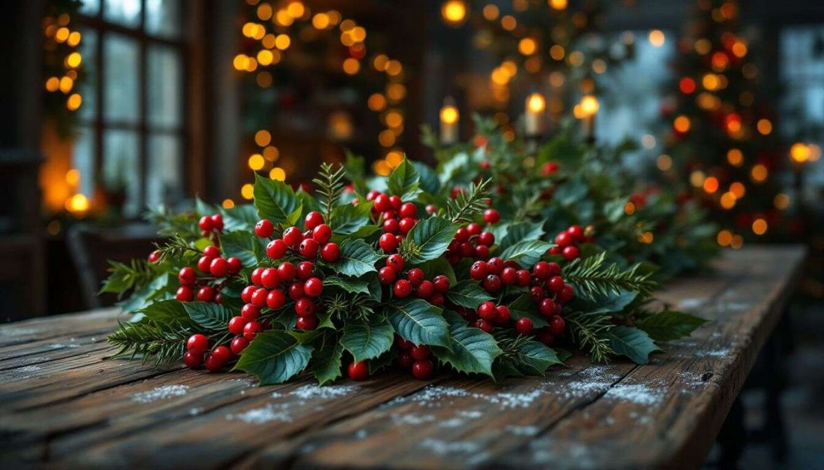Comment préserver du houx jusqu’à Noël ?