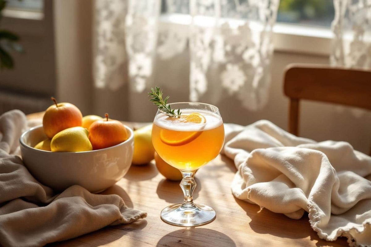Amaretto Sour à l’érable et épices d’automne