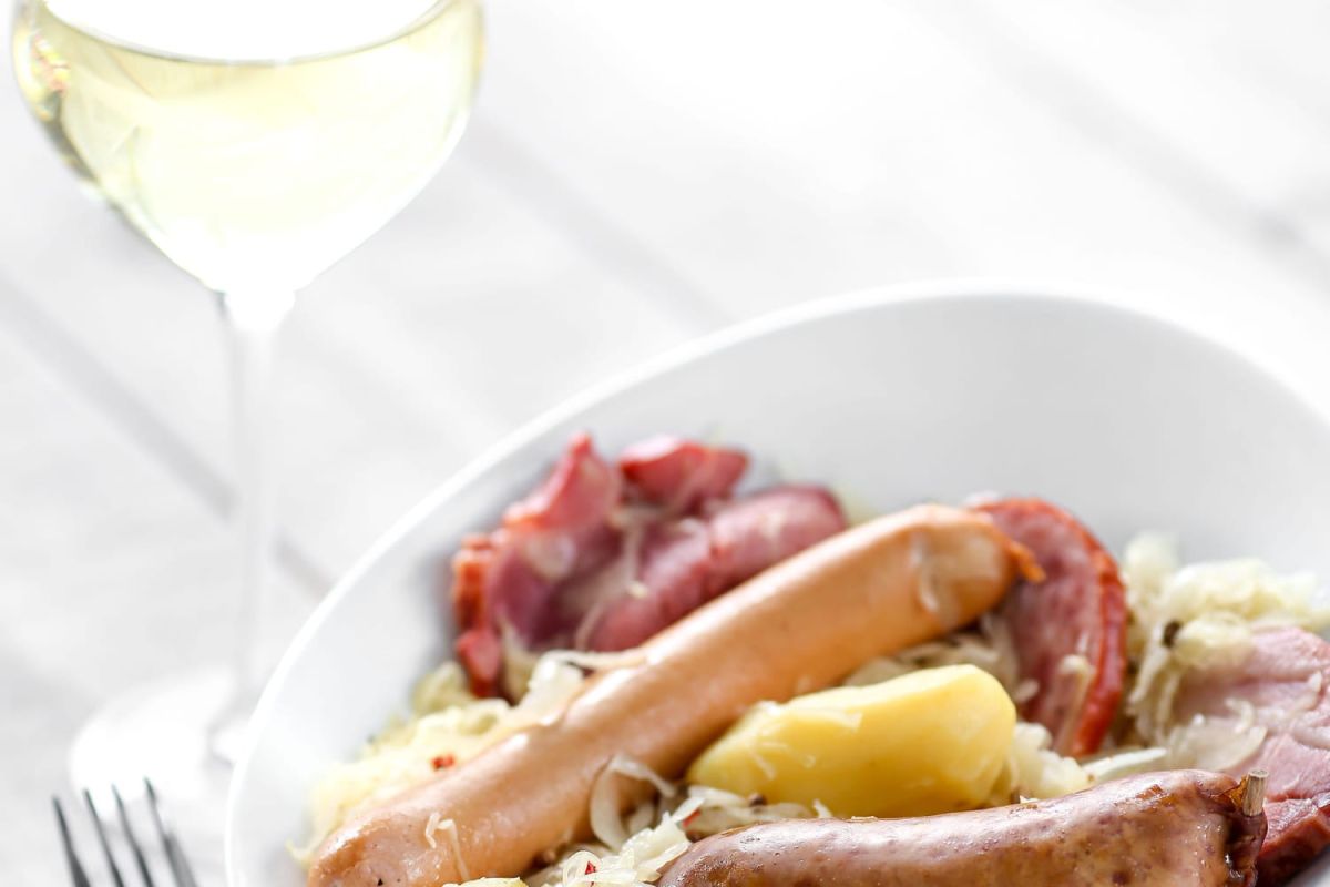 Quel vin boire avec une choucroute ?