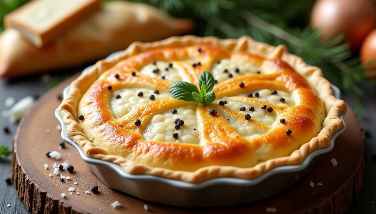 une tourte au crabe festive pour émerveiller vos convives