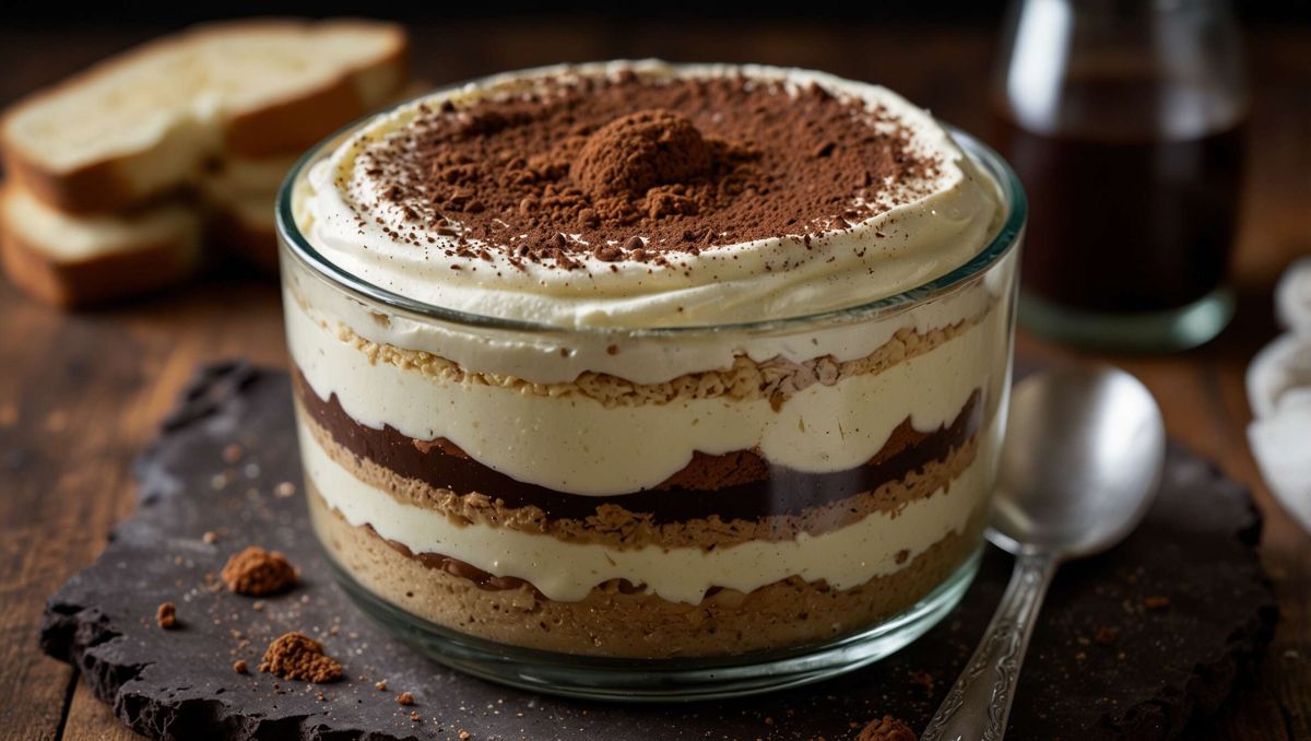 Tiramisu revisité : un délice sans mascarpone à essayer absolument