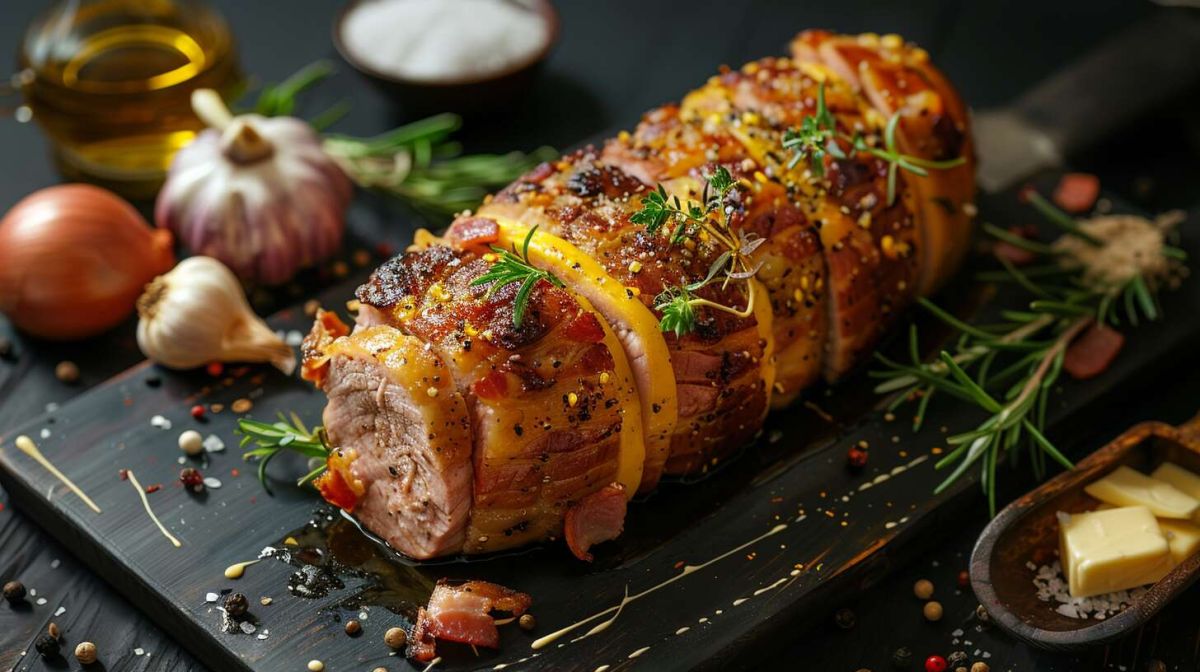 Plongez dans la tradition du rôti de porc Orloff