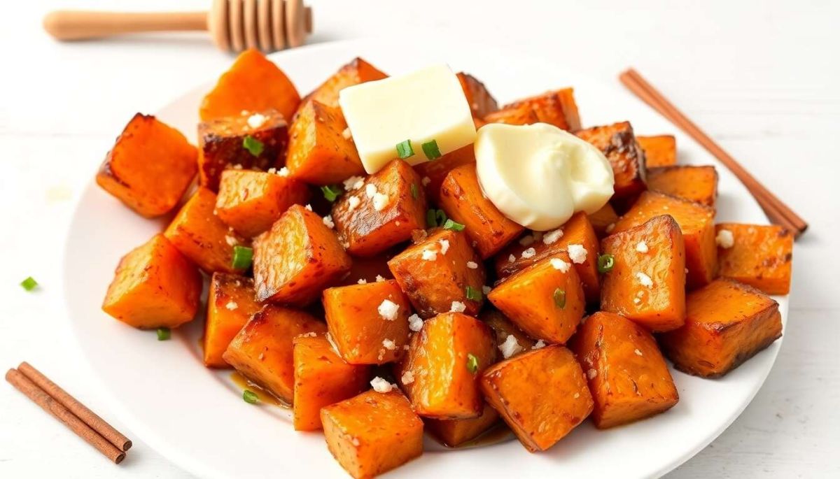 Patates douces caramélisées : recette savoureuse et facile