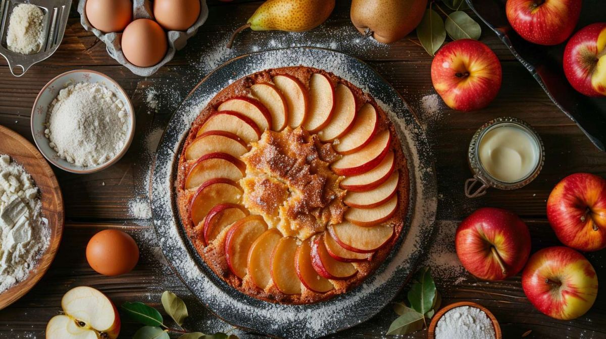 Dégustez un gâteau aux fruits : l'alliance parfaite pomme-poire