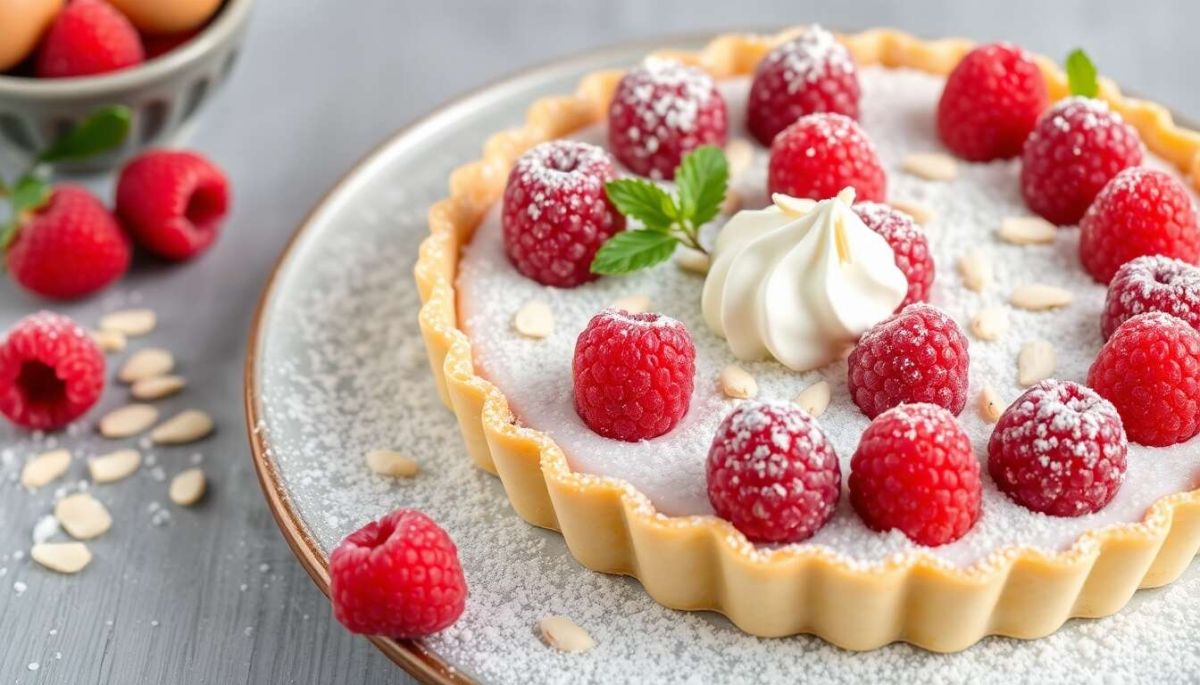Découvrez la douceur de la tarte aux framboises surgelées