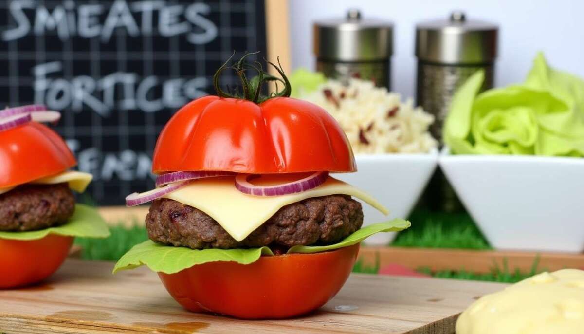 Le burger de tomate : un délice estival à savourer
