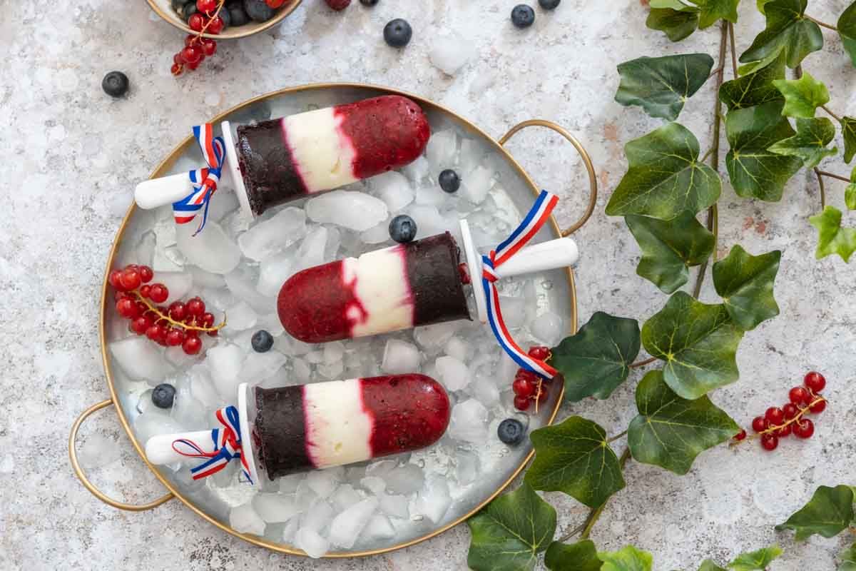 Des glaces aux fruits tricolores pour célébrer le 14 juillet