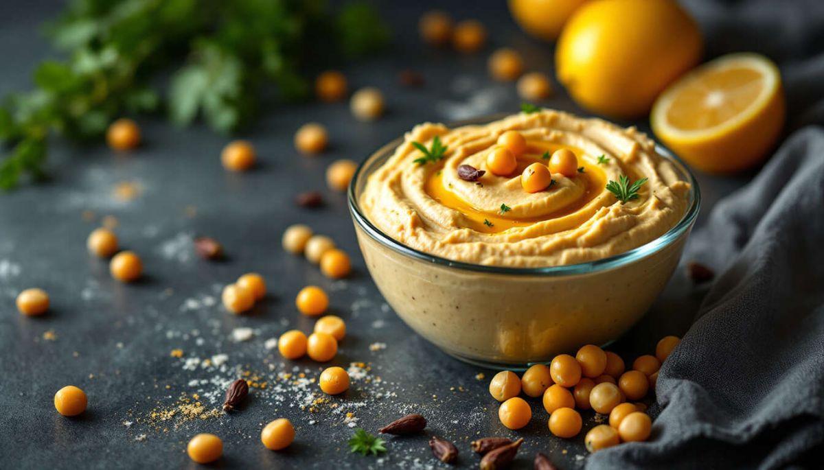 Un houmous savoureux en un rien de temps avec votre Thermomix