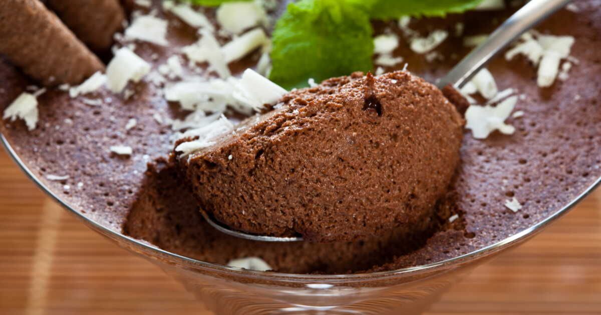 Surprenez vos invités avec cette mousse au chocolat à la fleur de sel