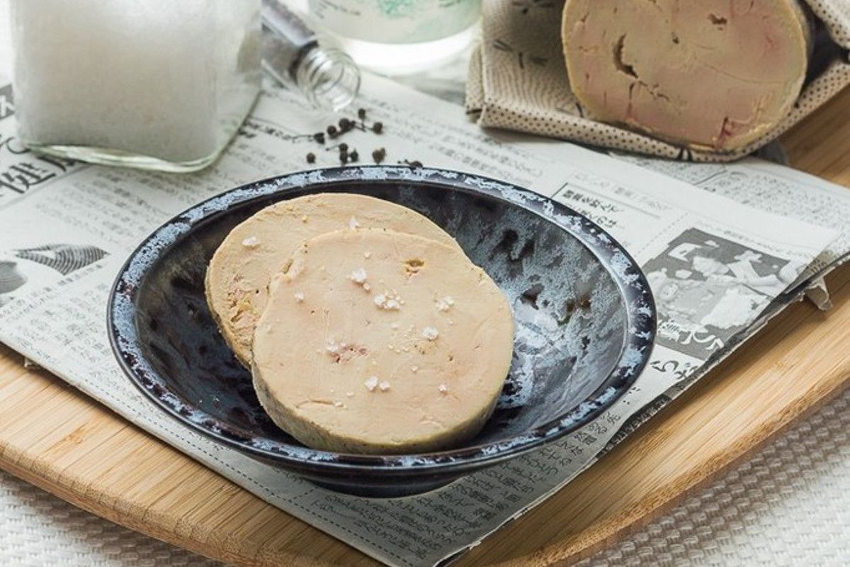 Une touche japonisante pour un foie gras mi-cuit à la vapeur