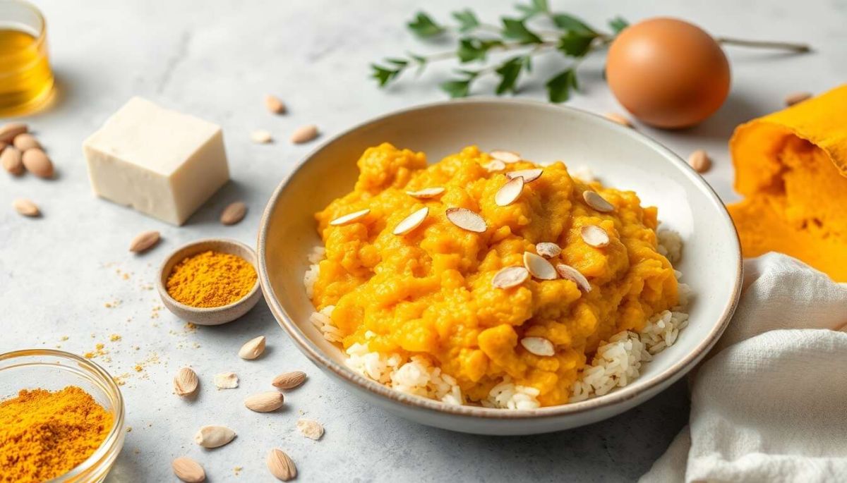 Le risotto à la courge butternut, curcuma et amandes : une recette qui fait mouche