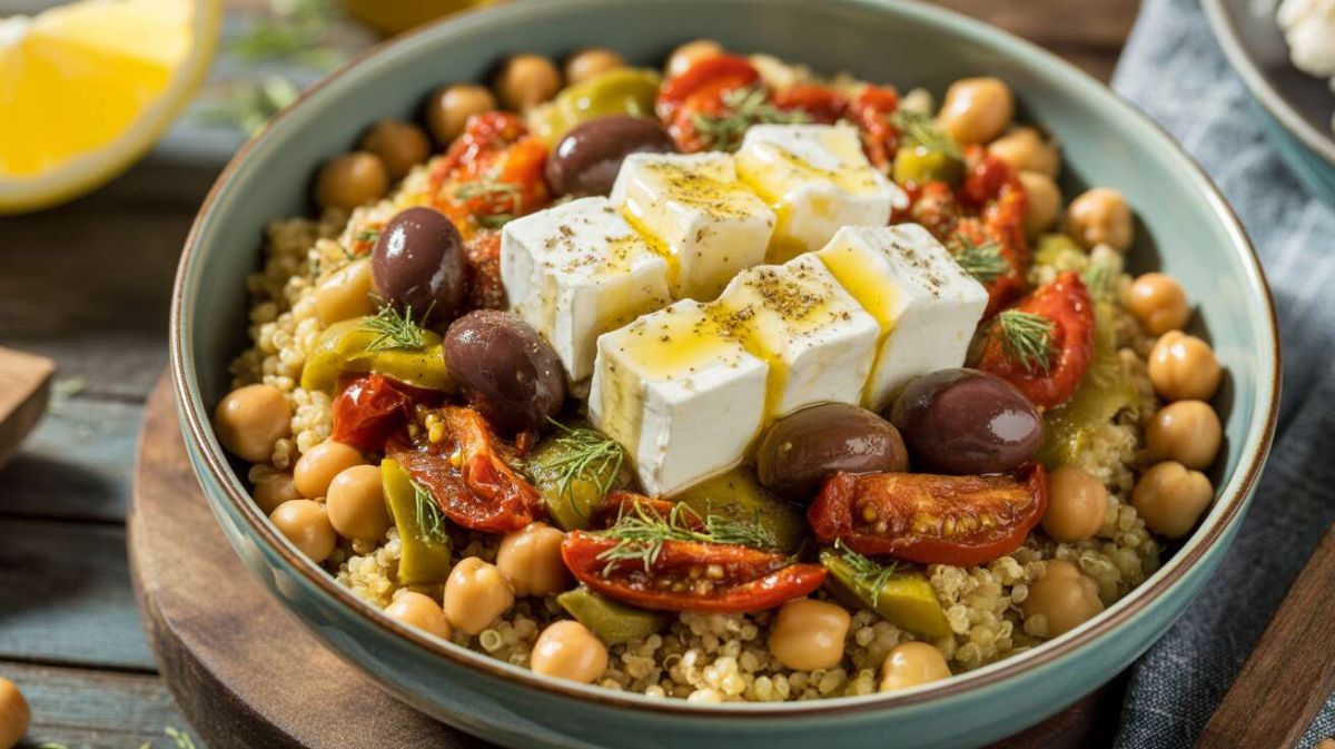 Un voyage culinaire en Méditerranée avec le Buddha Bowl à la feta