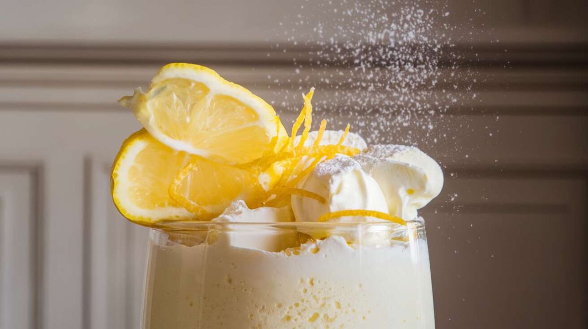 Faites sensation avec cette mousse légère au citron et fromage blanc