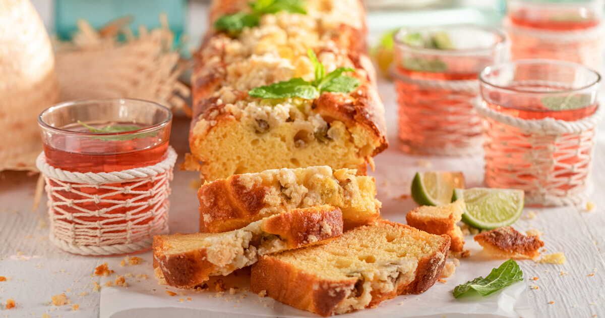 Un cake apéro au roquefort et bacon qui fera sensation
