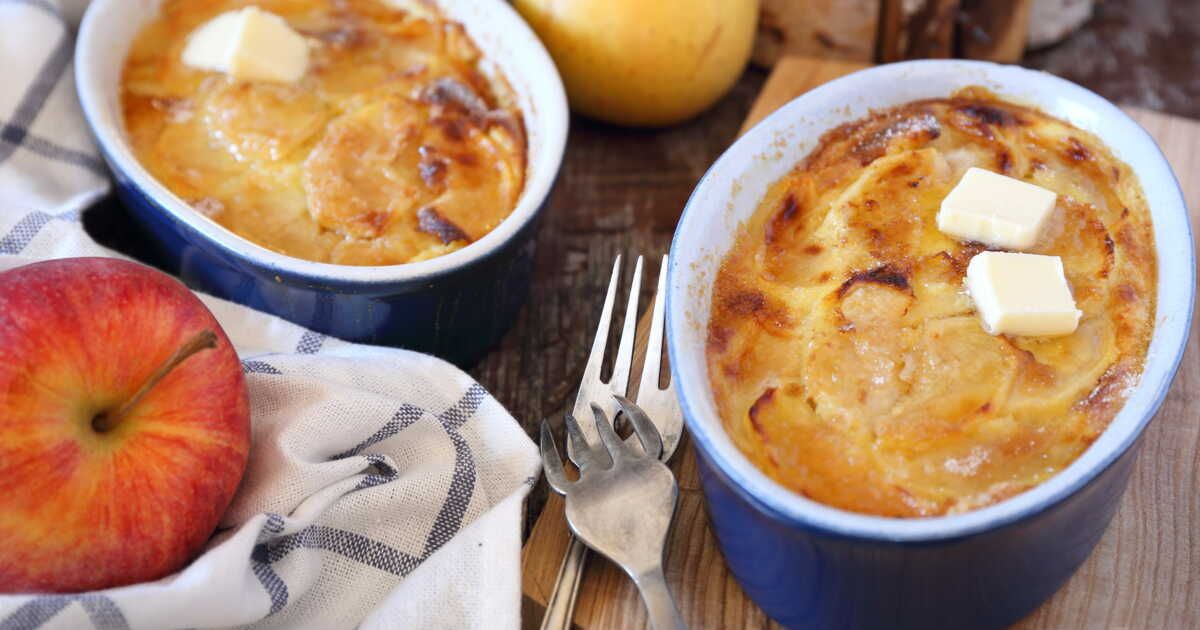 Redécouvrez le clafoutis avec cette gourmandise aux pommes et à la vanille