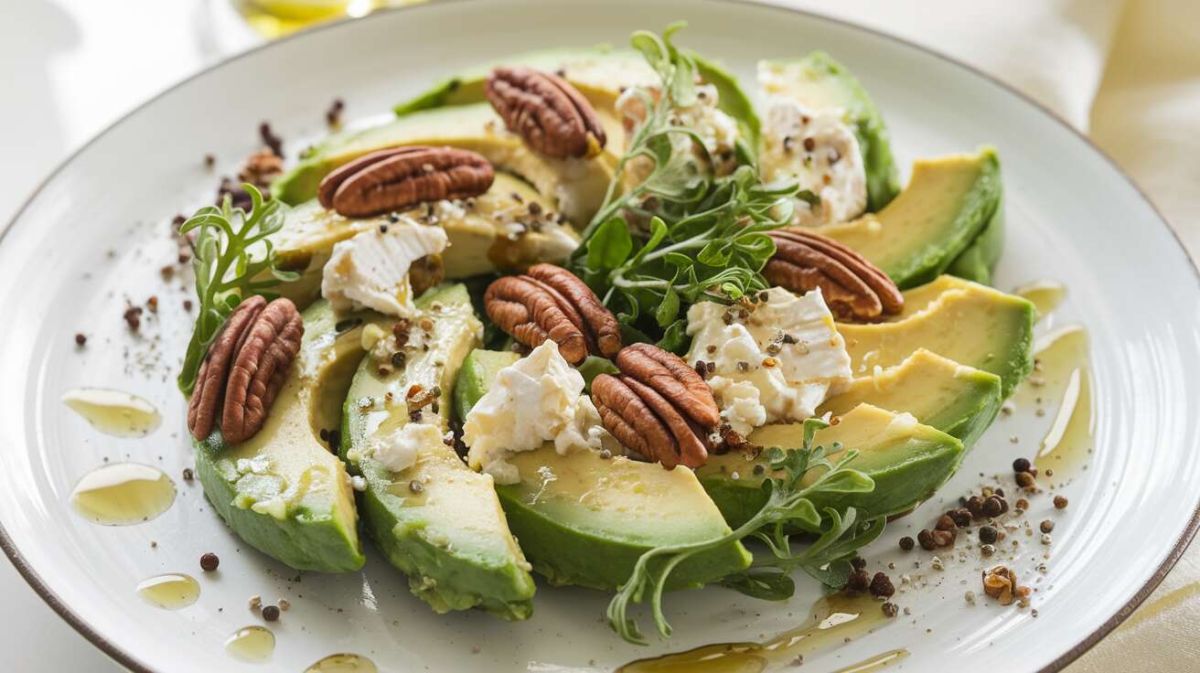 La salade estivale qui va séduire vos invités : avocat et chèvre-miel