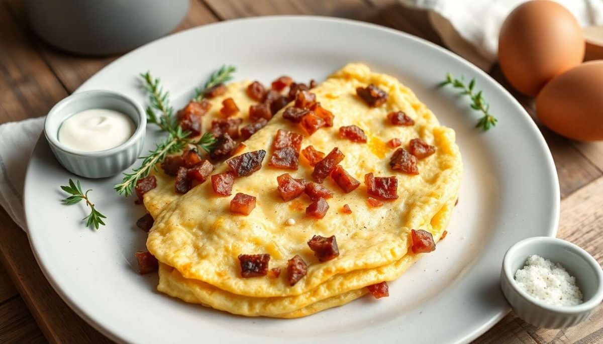 La délicieuse omelette aux lardons : un grand classique revisité