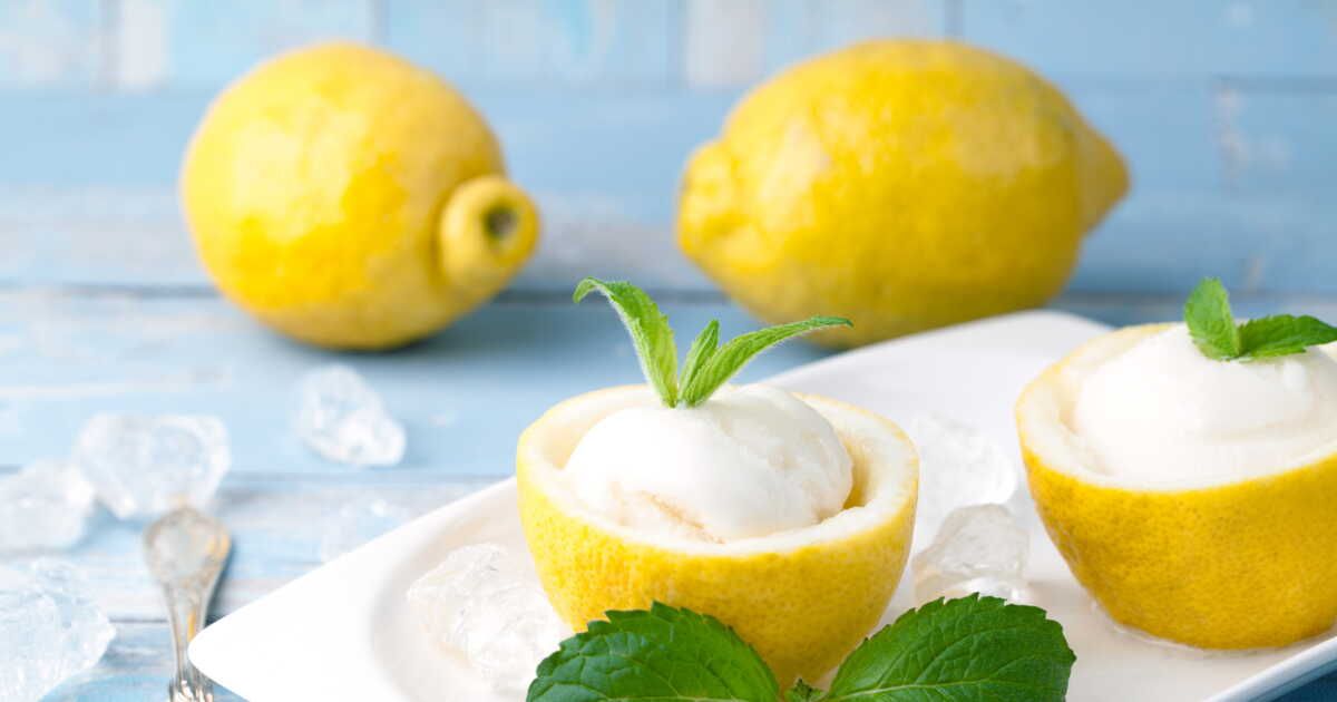 Découvrez nos recettes de sorbets au citron pour vous rafraîchir