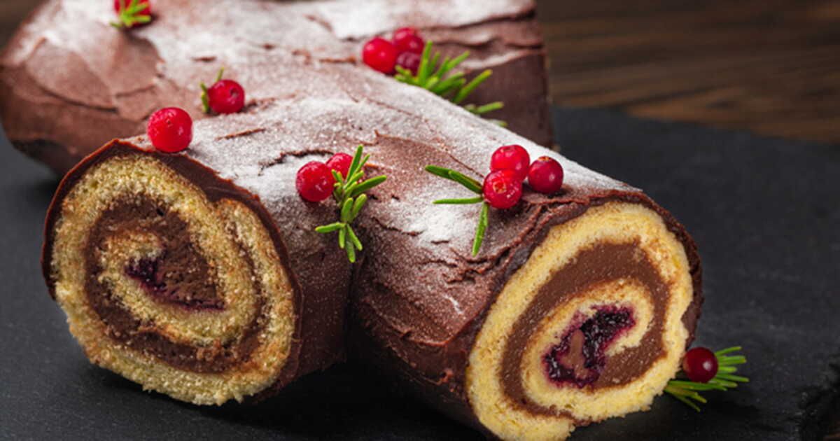 La bûche de Noël en un éclair : les recettes rapides de Philippe Conticini