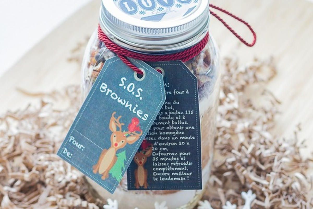 Découvrez le brownie dans un bocal, un cadeau gourmand incroyable