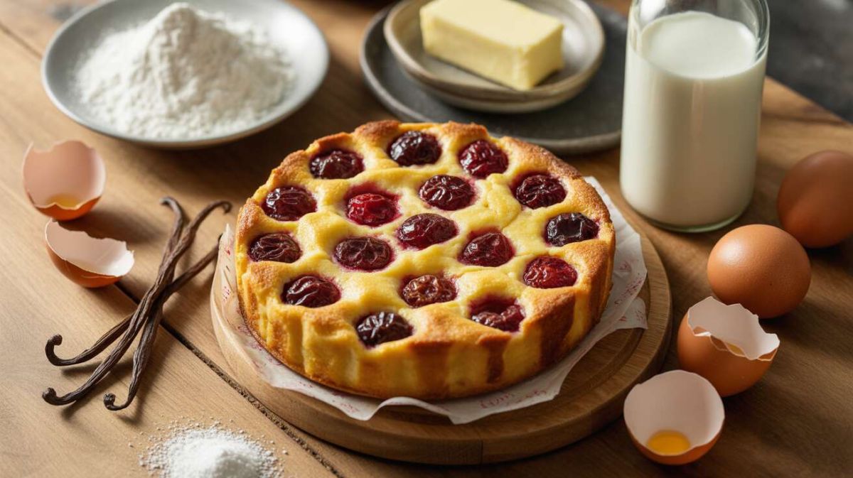 Clafoutis aux cerises : découvrez le secret d'une texture parfaite