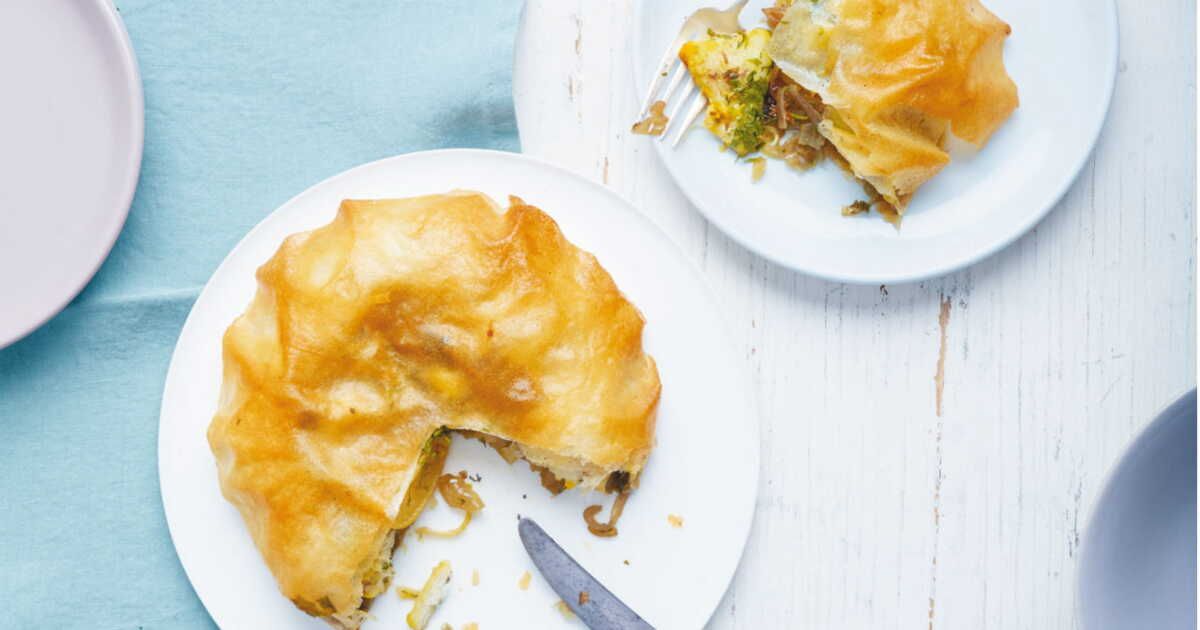 La délicieuse pastilla de lotte au cumin et au safran