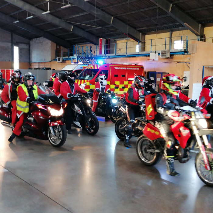 UNe moto, un don - Sapeur pompier - Le Cabanon Figanières
